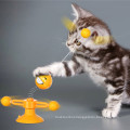 Cross-border new product fun to relieve boredom spring turntable people sucker cat cat stick toy